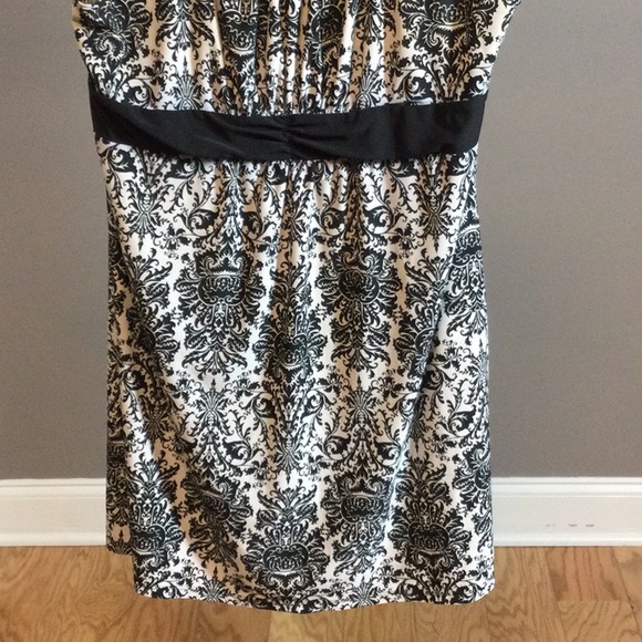 M ND Intimates damask cap sleeve lounge dress - Picture 7 of 15